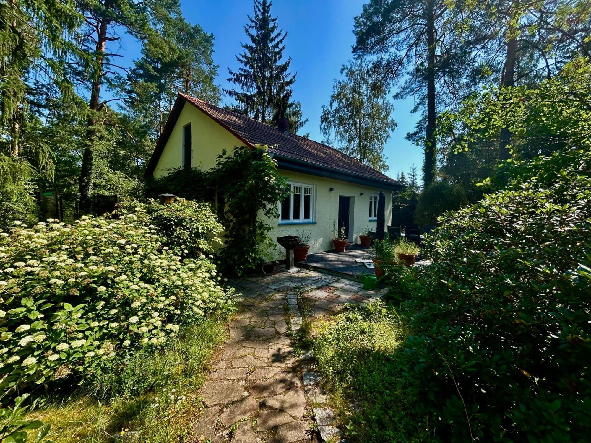 Ferienhaus Im Gruenen Mit Kamin Oranienburg Exterior foto